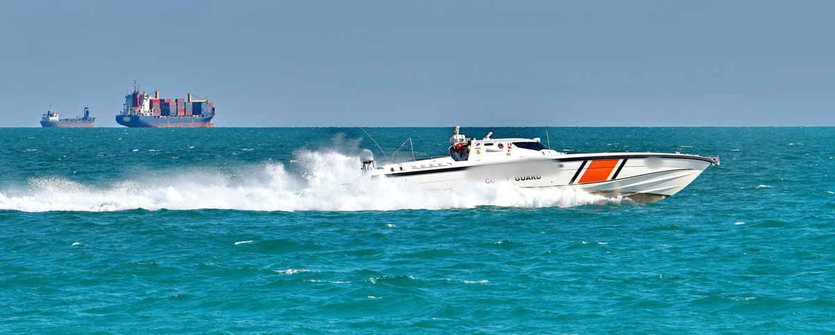 Coast guard example boat